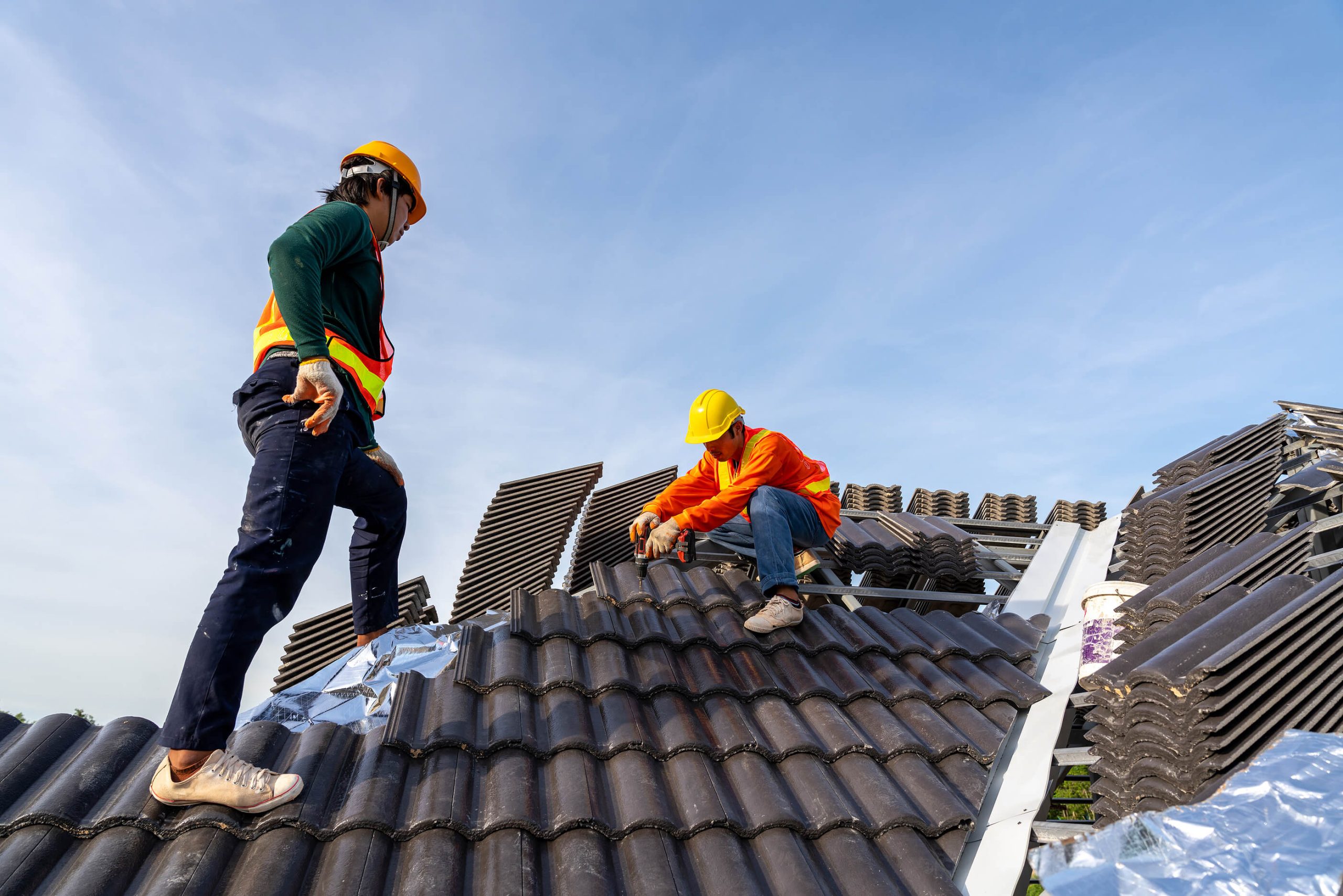 Solar Powered Skylight Installation