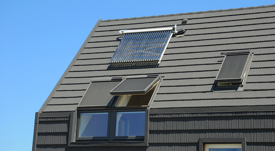 Solar Powered Vented Skylight