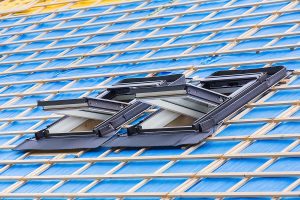 two new roof installation
